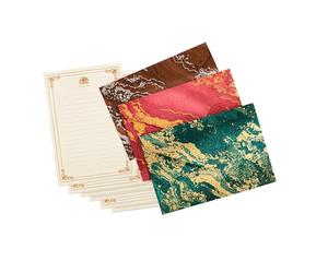 1 ensemble de papier à lettres de chinois avec enveloppe, papeterie avec enveloppes, papier d ' écriture rétro