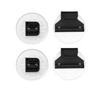 1 ensemble de pièces de rechange rétractables pour barrière de bébé, accessoires de montage, base de fixation avec crochet et vis pour enfants et bébés