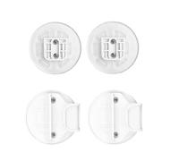 1 ensemble de pièces de rechange rétractables pour barrière de bébé - Accessoires de montage - Base de fixation avec crochet et vis pour barrière d'enfant