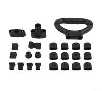 1 ensemble de pièces de réparation pour chariot de camping pliable à plat, kit d'accessoires de chariot en plastique haute résistance, solution de remplacement complète pour la randonnée en plein air