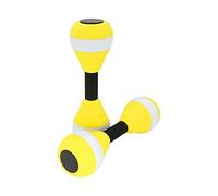 1 Ensemble de Poids D'haltères à Eau, Haltères Légers pour Exercices Aquatiques, Haltères de Piscine, Haltères de Natation Souples, Poids d'eau pour équipement d'exercice Aquatique en(Jaune)