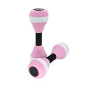 1 Ensemble de Poids D'haltères à Eau, Haltères Légers pour Exercices Aquatiques, Haltères de Piscine, Haltères de Natation Souples, Poids d'eau pour équipement d'exercice Aquatique en(Rose)