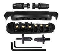 1 ensemble de pont de guitare à roulettes, verrouillage O Matic, de cordier pour pièces de guitare électrique, Kit d ' accessoires électriques or/argent /