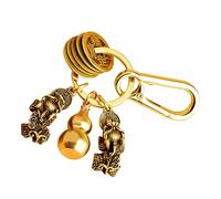 1 ensemble de porte-clés argent vintage pixiu