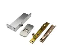 1 ensemble de portes en bois 35 à 80kg, pivot sans creuser, charnière ressort au sol, balançoire hydraulique cachée(WHITE)