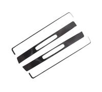 1 Ensemble de Protection de Garniture de pédale de seuil de Porte en Fibre de Carbone Noire for Porsche 718 for Cayman for Boxster 982 2022-2019 2018 2017 2016