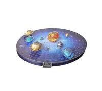 1 ensemble de puzzle 3D tridimensionnel du systeme solaire, 8 modeles de planetes