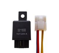1 ensemble de relais climatisation automobile 12 V 24 40 A 4 broches(5-10pcs,24V)