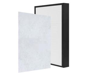 1 Ensemble De Remplacement De Feuille De Filtre Désodorisant Au Charbon Actif True H13 HEPA Et, Compatible For Samsung, Purificateur D'air AX40T3020WU/SA AX40T3020