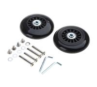 1 ensemble de roulettes de rechange robustes pour valise, valise, valise, B