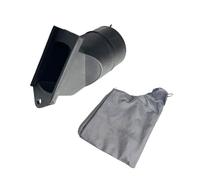 1 ensemble de sacs de collecte fonctionnels avec sortie d'air pour cutter en aluminium 255 avec amélioration de la stabilité et de la longévité. Sac en nylon robuste