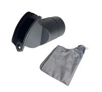 1 ensemble de sacs de collecte fonctionnels avec sortie d'air pour cutter en aluminium 255 avec amélioration de la stabilité et de la longévité. Sac en nylon robuste