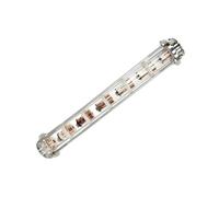 1 ensemble de Section de colonne en verre avec 6/7 étages, grandes plaques à bulles en cuivre, raccord de colonne de lentille à bride de 2 pouces(530mm)