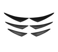 1 Ensemble de séparateurs de lèvre de Pare-Chocs, aileron Durable pour lèvre Avant de Voiture, Autocollant Universel pour Pare-Chocs Automobile