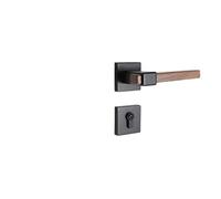 1 ensemble de serrure de porte en alliage de zinc for chambre à coucher, serrure silencieuse, accessoires de quincaillerie domestique, y compris la clé(100 * 40 * 20MM_72MM)