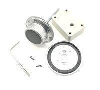 1 ensemble de serrure mécanique à combinaison pour porte de coffre-fort, serrure ATM, tourne-disque tout en acier, solide et durable
