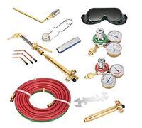 1 ensemble de soudage à l'oxygène acétylène portable - Outil de soudage professionnel de précision - Chalumeau à gaz