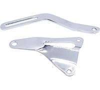 1 ensemble de support d'alternateur triple en acier chromé 9455 compatible avec les moteurs Ford 289 et 302 347 1965-1973 Mustang