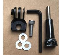 1 ensemble de support de caméra pour ordinateur et guidon pour Garmin/phare/Brompton - Accessoire de vélo pliable