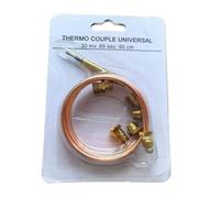 1 ensemble de Thermocouple de cuisinière à gaz de 90cm avec 5 écrous, adaptateur de remplacement de brûleur à gaz de chauffage
