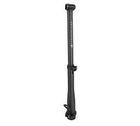1 ensemble de tige de vélo pliant à libération rapide, tige de support pliable en fibre de carbone haute résistance pour fourche de 28,6 mm barre de guidon de 25,4 mm (3k matte)