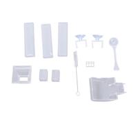 1 ensemble de tubes d'alimentation en acrylique pour aquarium, crevettes, aquarium, outils d'alimentation en acrylique, pot de crevettes transparent