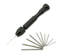 1 ensemble d'étau manuel en acier époxy avec 10 embouts pour perforateur HSS Twist Bi Hole Maker