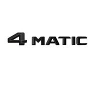 1 Ensemble d'insignes de Lettres de Coffre arrière ABS Noir Mat, Autocollants d'emblème adaptés for Mercedes Benz Classe S S560 4MATIC(1)