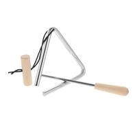 1 ensemble d'instruments éducatifs de musique en fer triangulaire | For l’apprentissage précoce des percussions for le développement musical de la maternelle