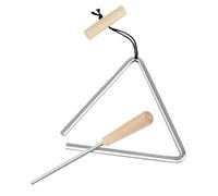 1 ensemble d'instruments triangulaires professionnels | Outil musical à percussion amusant avec batteur | Conception portable for la performance musicale