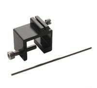 1 ensemble d'outils d'alignement de chaîne de moto en métal pour réparation d'atelier de moto, outil d'alignement de pignon de chaîne bleue (noir)