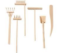 1 Ensemble D'outils De Jardin Zen, Petit Ensemble De Râteaux, Accessoires De Jardin Zen pour Maison, Le Bureau, Table, L'étagère, Le Jardin, Décoration Feng Shui