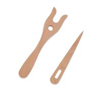 1 Ensemble D'Outils De Tricot En Bois, Accessoires D'Outils De Tricot, Fourchette À Tricoter Pour Enfants, Machine À Tricoter Artisanale, Machine À Tricoter Pour Bracelets