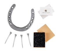 1 Ensemble Fer a Cheval Fer à Cheval Fer Cheval Flot Equitation Symbole Chanceux Cadeau de Pendaison de Crémaillère Fête D'accueil Bébé pour Chambre à Coucher Salon Bureau Mur Portail et Autres Lieux