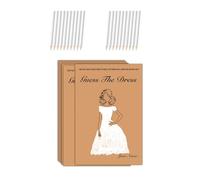 1 ensemble Guesses The Dress Jeux de fête nuptiale pour invités Jeux de fête de mariage Cartes et crayons Fournitures de fête de mariage drôles