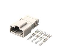 1 Ensemble HD 4 Broches Non scellé Voiture connecteur de Fil électrique Automatique mâle Femelle Prise 6098-0243 6098-0244(10 Sets,Male)