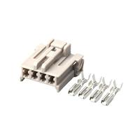 1 Ensemble HD 4 Broches Non scellé Voiture connecteur de Fil électrique Automatique mâle Femelle Prise 6098-0243 6098-0244(5 Sets,Female)
