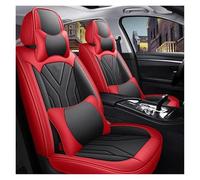 1 Ensemble Housses Siège Auto Universelles À Couverture Intégrale Pour URV Pour Inspire XRV Pour HRV Pour Pilot Pour Insight Pour Prelude Housse Voiture Siege(Red Black,LUXUry)