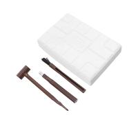 1 Ensemble Jouets d'archéologie des Dinosaures kit de fouille de Dinosaures kit de fouille découverte archéologie Jouets de Dinosaures Bricolage Abdos Brun