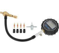 1 Ensemble Manomètre De Pression Des Pneus 200Psi 2,76 Pouces Manomètre De Pression Numérique Pour Pneus D'Air Pour Moto Suv Camion