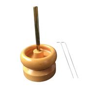 1 Ensemble Manuel De Perles En Bois, Spinner, Ficelle, Graine, Outils Rapides, Artisanat En Bois, Chargeur De Chaîne, Fabrication De Bijoux Portables Durables