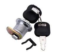 1 ensemble nouveau cylindre de serrure de porte latérale de pelle for CATERPILLAR for CAT 320C/336D/324D/329D Complet