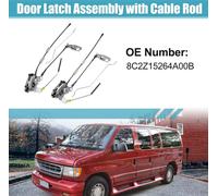 1 Ensemble Porte Loquet Assemblage avec Câble Tige pour Ford No.8C2Z15264A00B