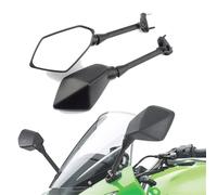 1 Ensemble Rétroviseurs Latéraux Noirs De Moto pour Ninja 650R 2009-2016 2015
