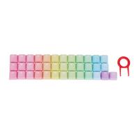 1 Ensemble Set de Keycaps Personnalisés pour Claviers Mécaniques Design Chic Couleurs Arc Accessoires de Clavier Protection Durable