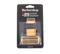 1 ensemble tête de coupe tondeuse à cheveux et filet remplacement, Compatible for Babyliss, rasoir électrique, couteau, accessoires barbier(Glod)