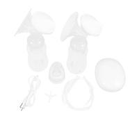 1 Ensemble Tire Lait Électrique Double Dispositif de Pompage pour Mères Design Détachable Silencieux Facile à Nettoyer pour Allaitement Stockage Lait