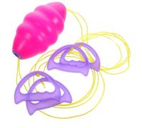 1 Ensemble Tirer pour Garçon Fille Balles de Ralliement à Double pour Sports Extérieurs Balles Colorées Épaissi pour Activités Plein Air
