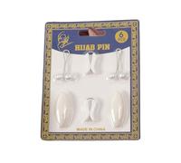 1 ensemble unique perle broche épingle écharpes clip écharpe femmes habillage clip châle clip pour un look raffiné poignée simple châle, taille unique, Comme décrit