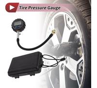 1 Ensemble Universel De Jauge De Pression Des Pneus De Voiture Numérique Avec Boîte D'Emballage 3-200Psi Mètre De Pression D'Air Numérique Pour Voitures
